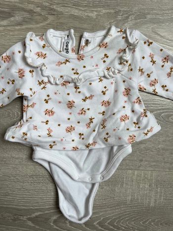 Ensemble pull body intégré 1 mois