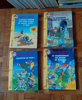 Lot de 4 livres geronimo stilton . 26 28 29 30