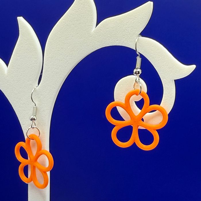 Boucles d’oreilles fleurs