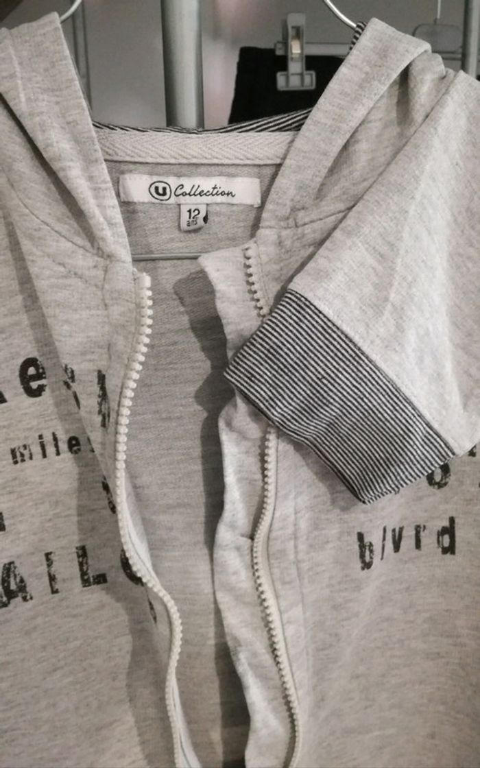 Veste zippée 12 ans - photo numéro 4
