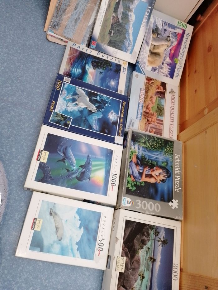 Puzzle chat neuf 1000 pièces panorama - photo numéro 6