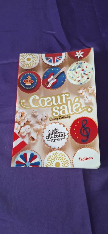Coeur salé  ,cathy Cassidy,les filles Au chocolat ,3 1/2