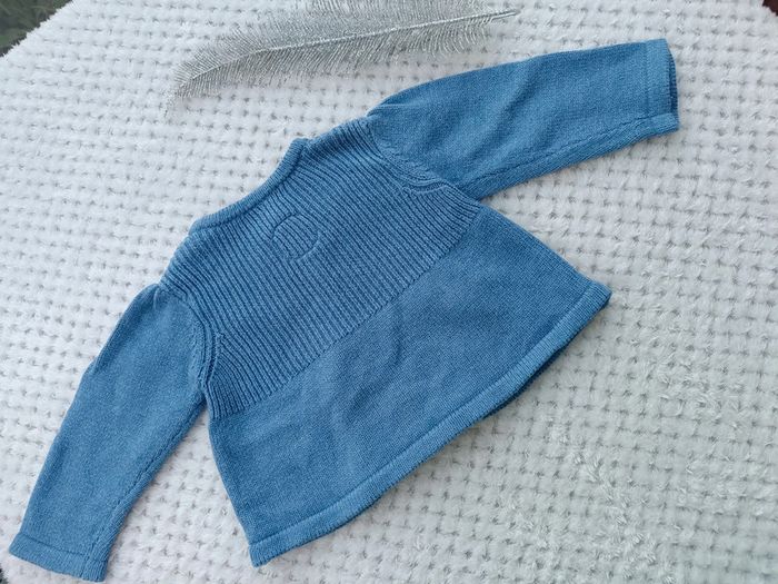 🔸Gilet Fille Sergent Major Bleu 3 Mois🔸 - photo numéro 10