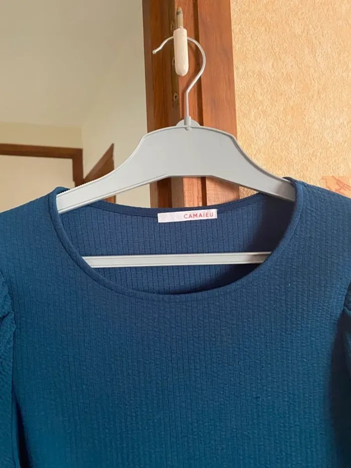 Robe Camaïeu bleu canard 💙 Taille 42 – Élégante & tendance - photo numéro 4