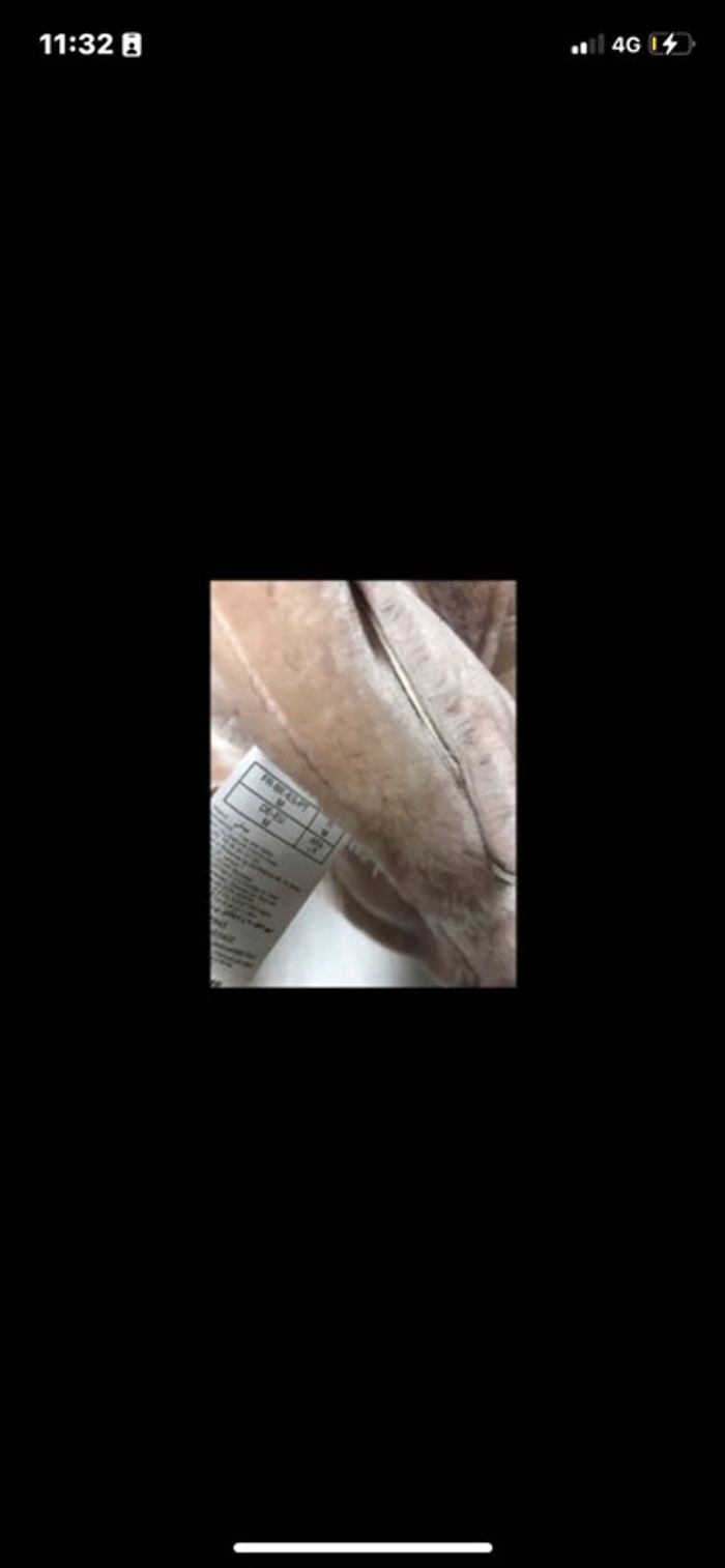 Manteau fausse fourrure rose - photo numéro 4