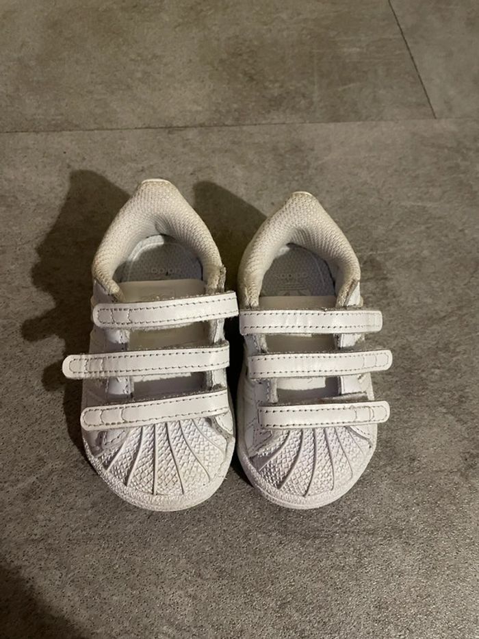 Adidas superstar blanche