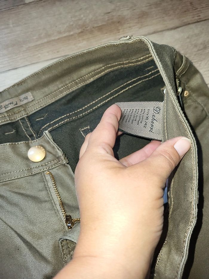 Jeans marron femme - photo numéro 4