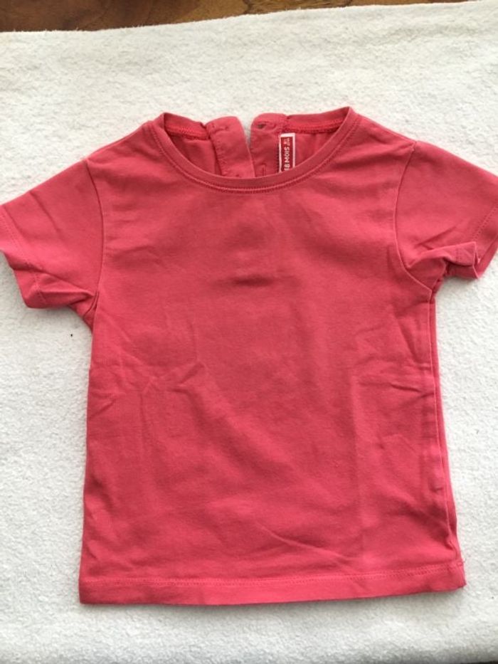 T shirt manches courtes 18 mois