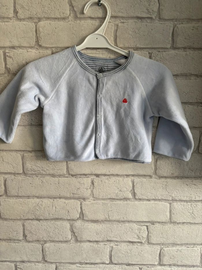 Veste petit bateau taille 6 mois