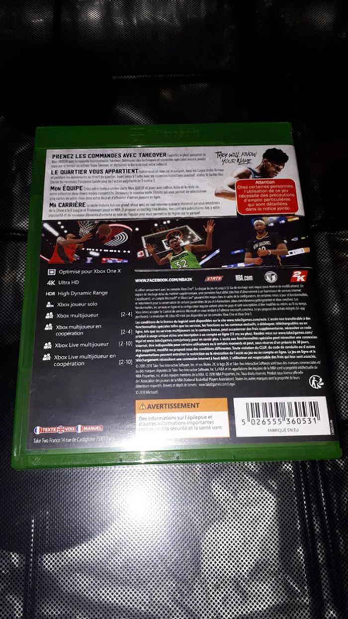 NBA 2K19 sur XBox One - photo numéro 2