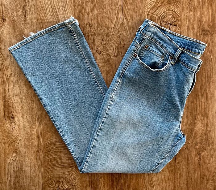 Jean/pantalon bleu Levi's 515 Bootcut/flare, femme, taille : 16 M (44 taille française) - photo numéro 5