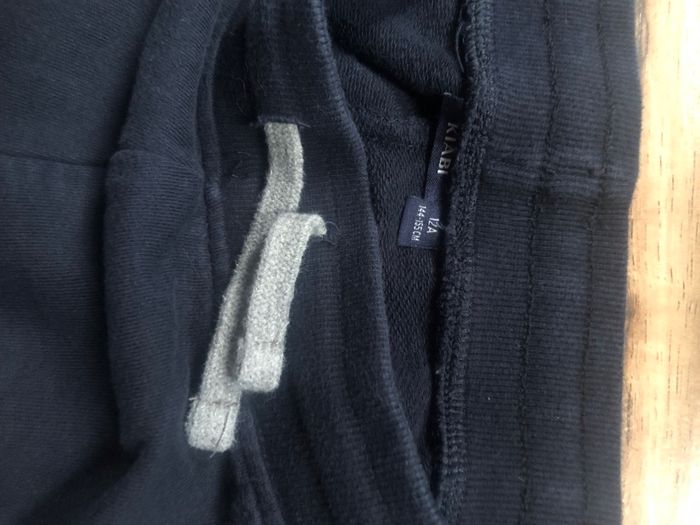 Jogging uni bleu marine garçon 12 ans Kiabi - photo numéro 2