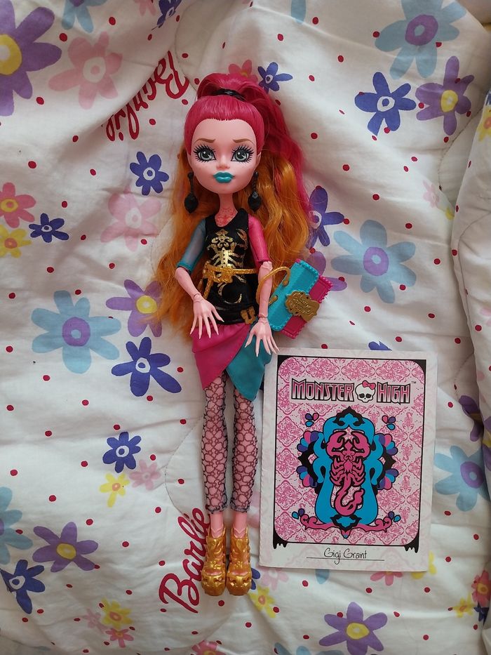 Poupée Gigi Grant New Scaremester Monster High Mattel RARE 2014