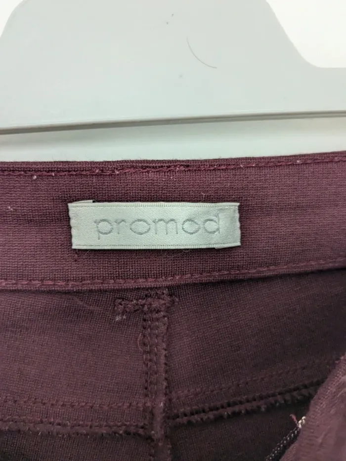 Pantalon skinny jegging violet prune promod taille 36 / taille 1 en très bon état - photo numéro 3