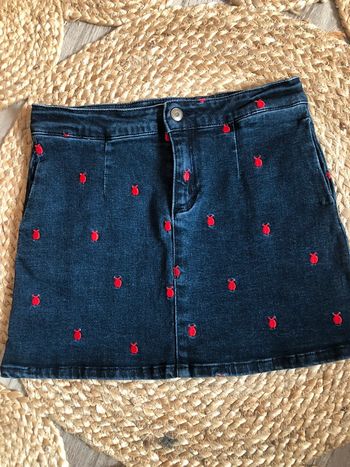 Jupe en jeans  La redoute