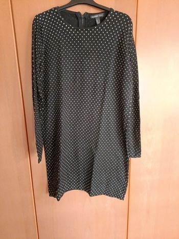 Mango robe manche longue