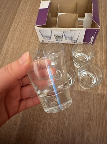 Lot de verre de shooters