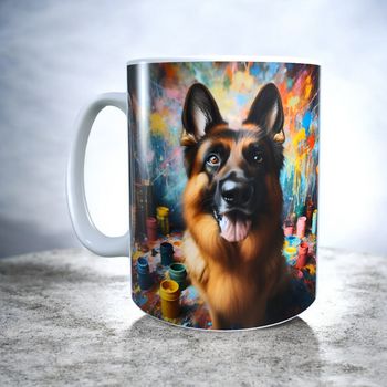 Mug berger allemand coloré 