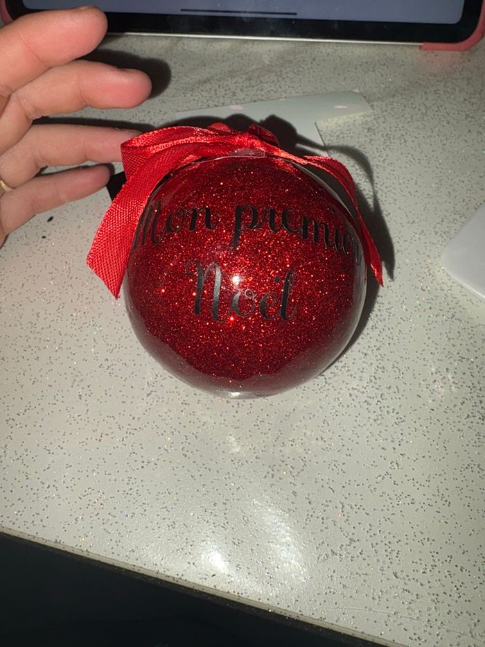 Boule de Noël « mon premier Noël » - photo numéro 2