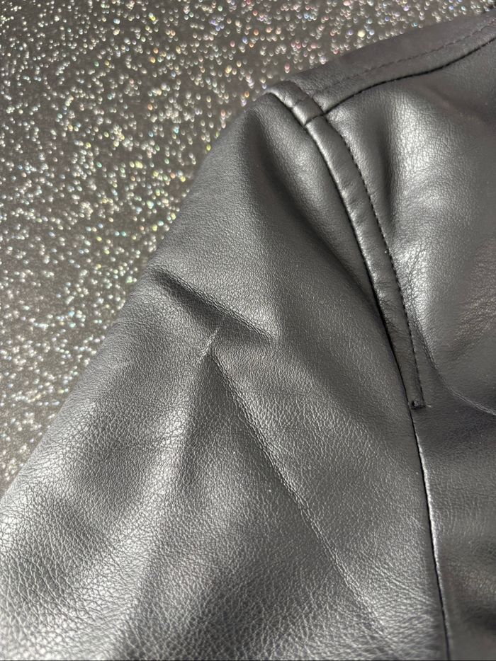 H&M - blouson faux cuir fille - photo numéro 3