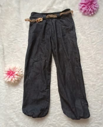 Pantalon fluide effet jean 12 ans