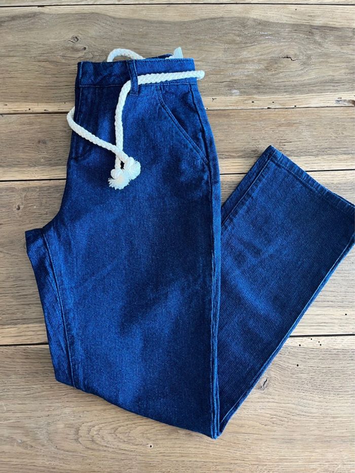 Pantalon carotte bleu marine Lab Dip - photo numéro 7