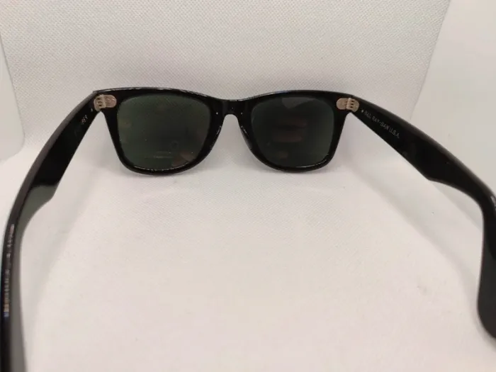 Lunettes de soleil Ray ban Wayfarer street neat turquoise fabriquées aux USA par bausch e Lomb - photo numéro 2