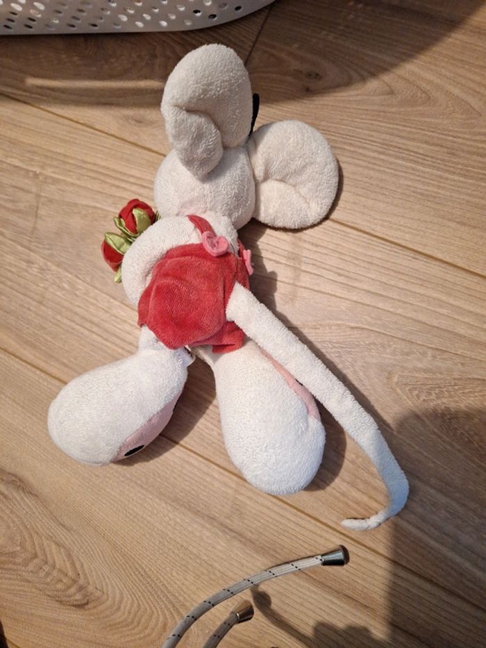 Diddl avec bouquet de roses - photo numéro 3