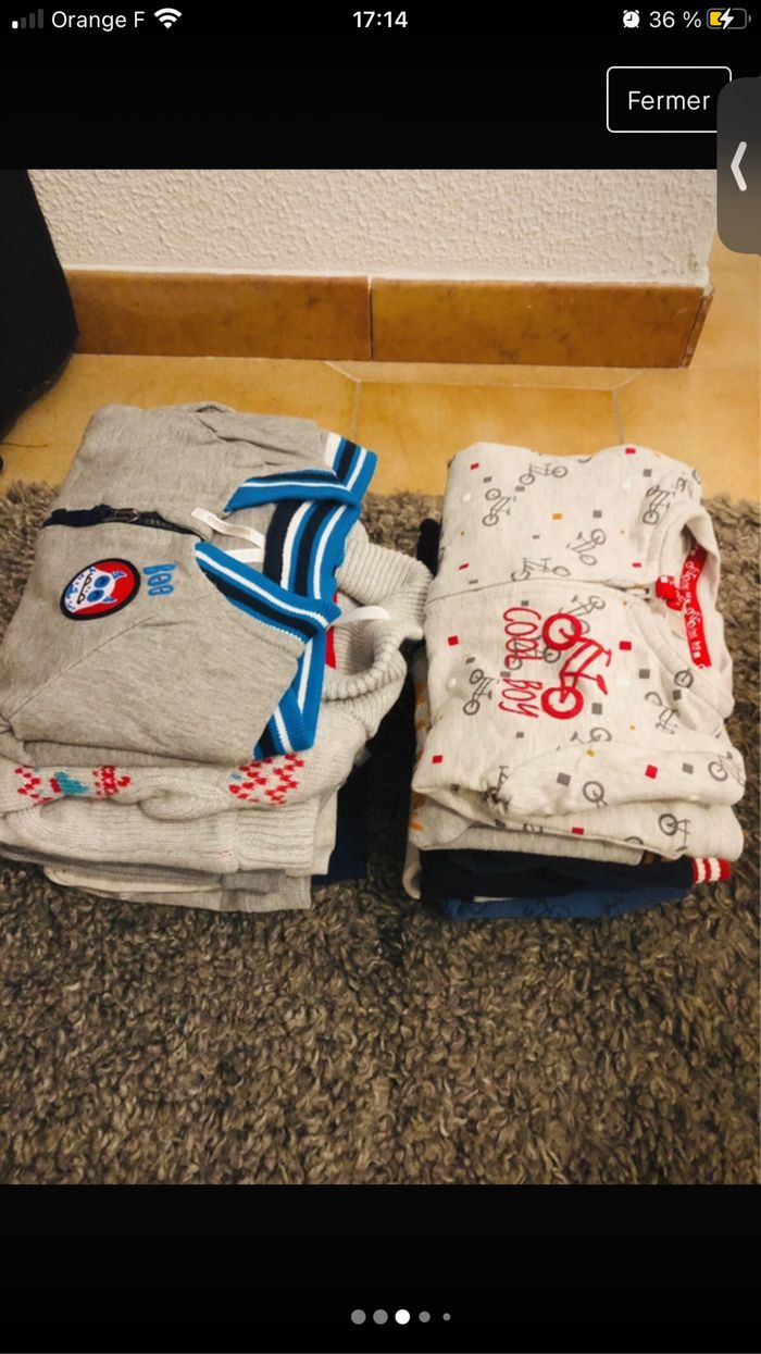 Lot de vetements enfant 6 mois - photo numéro 3