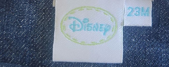 Robe salopette en jeans fille disney winnie ourson - photo numéro 3
