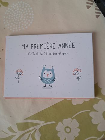 Coffret de 12 cartes étapes