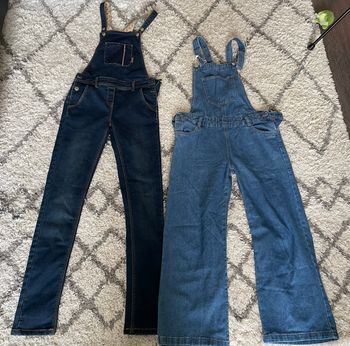 Lot 2 salopettes taille 14 ans