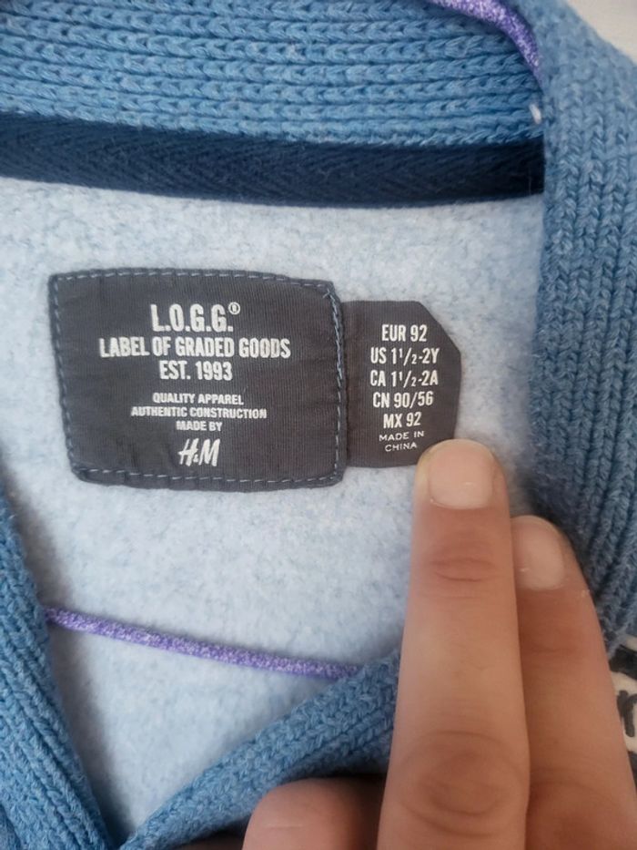 Veste garçon h&m 1an1/2 2ans - photo numéro 3