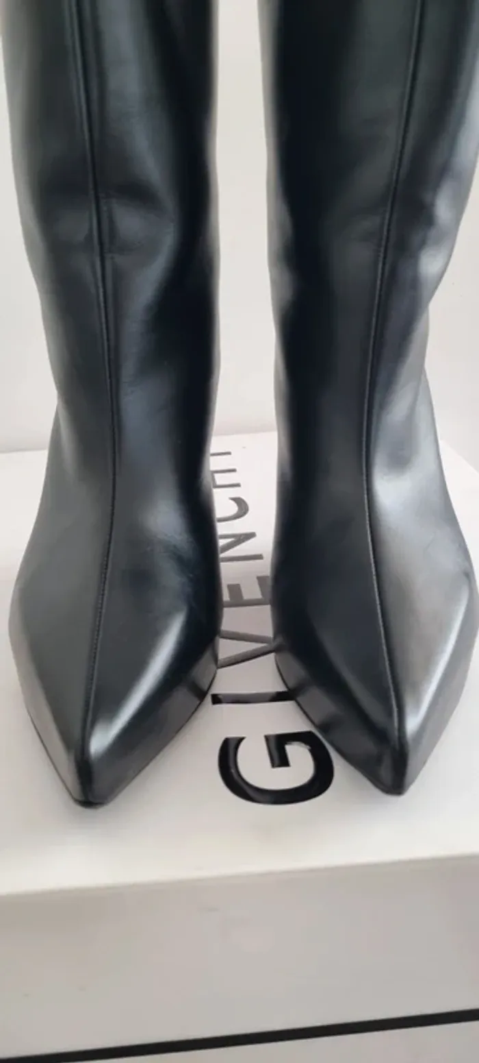 Botte mi haute bottine givenchy noire 39 - photo numéro 4