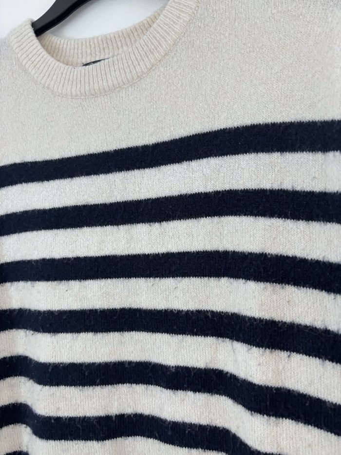 Robe pull longue marinière Kiabi taille M - photo numéro 4