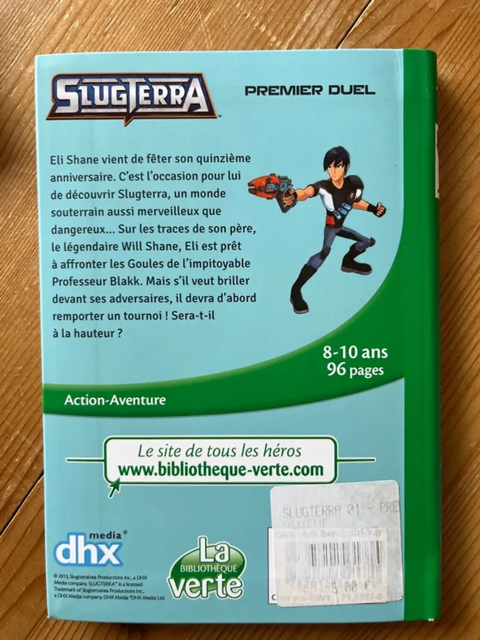 Livre Slugterra Tome 1 - photo numéro 2