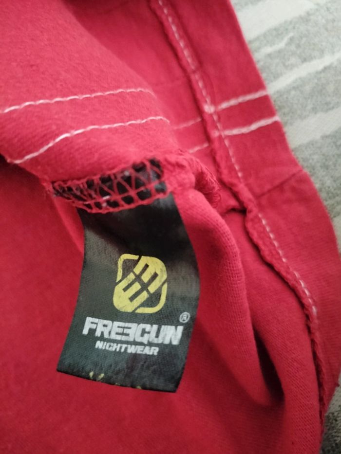 Tee-shirt manches courtes Freegun garçon 16 ans - photo numéro 5