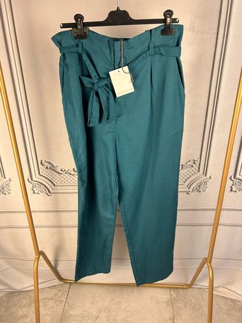 Pantalon taille haute Bleu Harriswilson 40 neuf