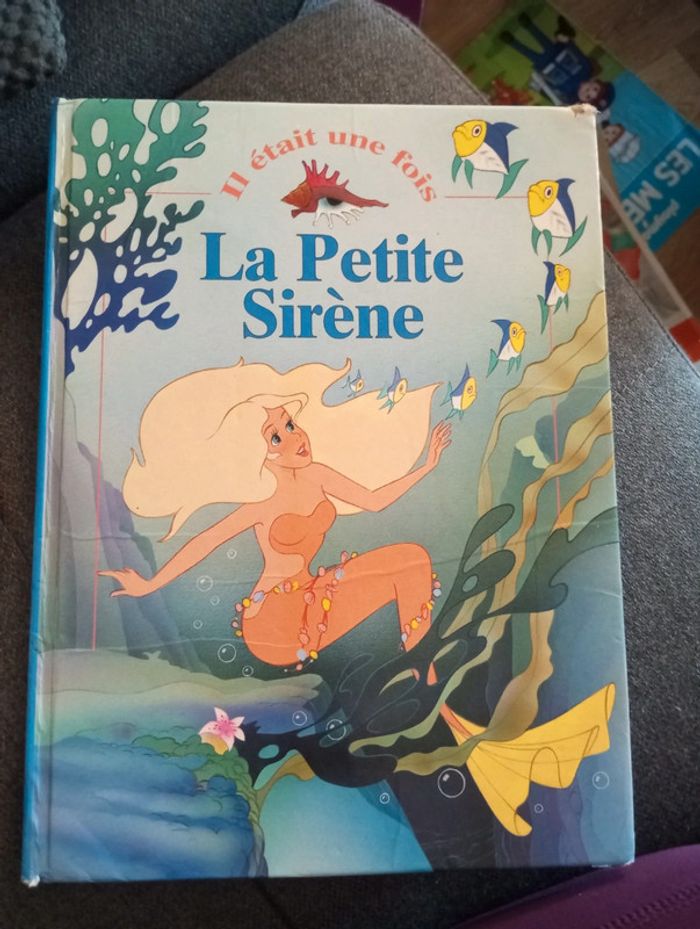 Livre enfants la petite sirène