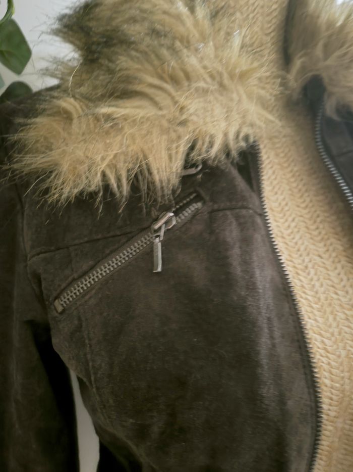 Veste en cuir Tex – Taille 36 – Excellent état - photo numéro 4