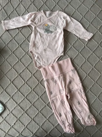 Ensemble pyjama + body Dumbo 9 mois
