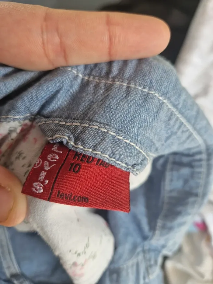 👧 Robe en jeans • Fille - photo numéro 5