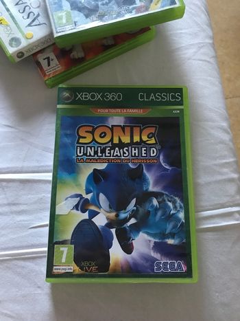 Jeux sonic unleashed là malédictions du hérisson