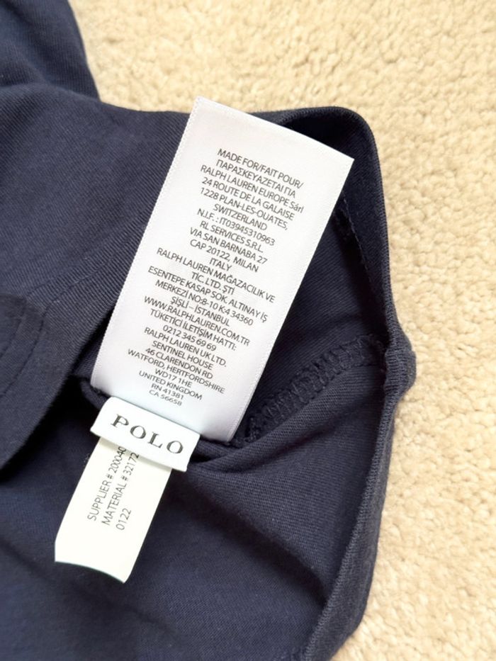 T-shirt Ralph Lauren - Bleu Marine - photo numéro 6