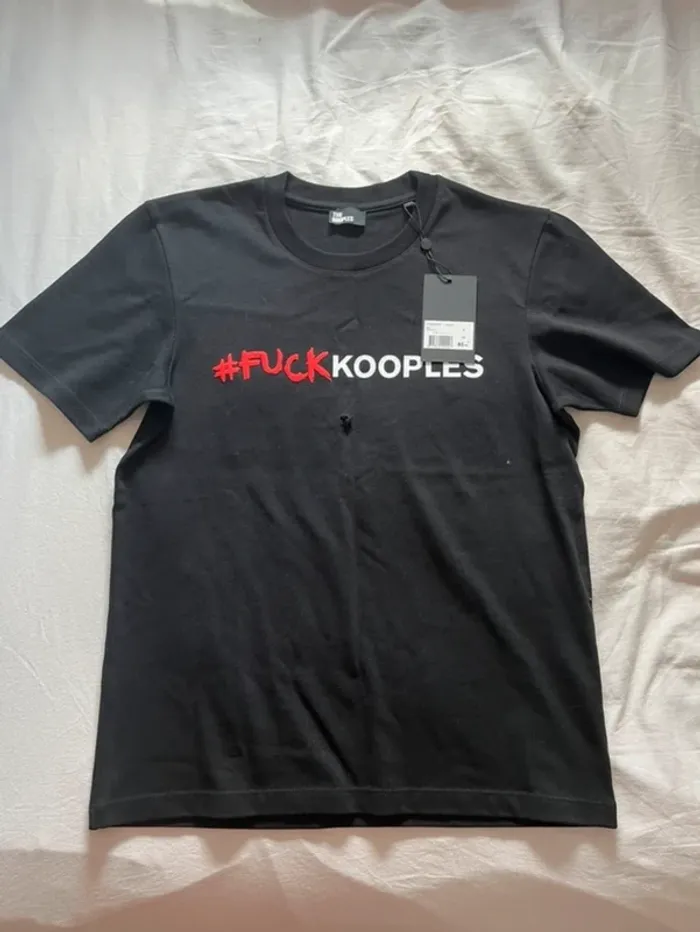 tee-shirt noir the kooples S - photo numéro 2