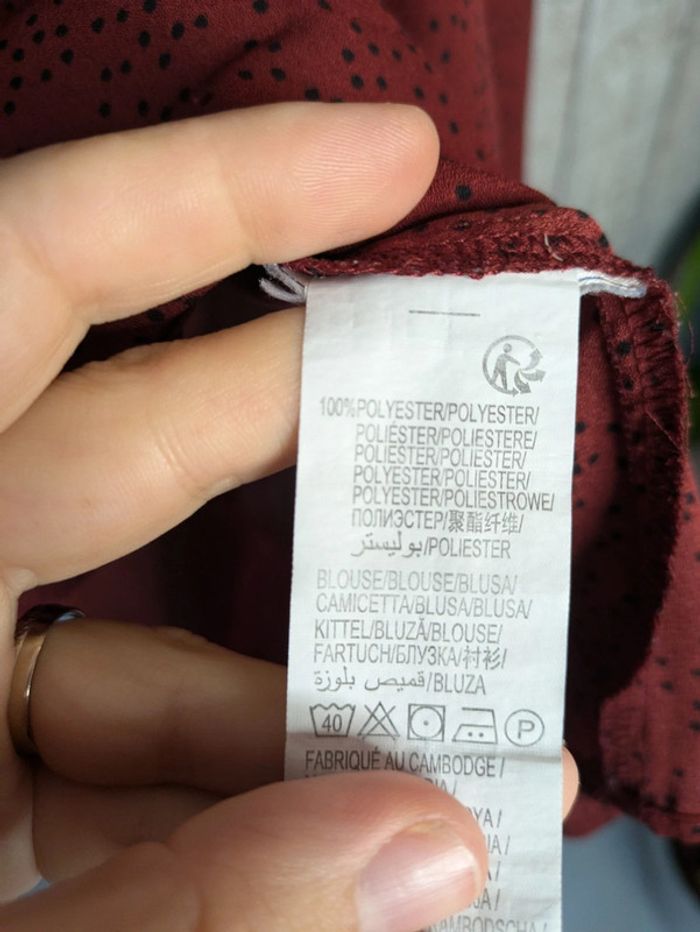 Blouse légère Kiabi Taille 38/40 - photo numéro 6