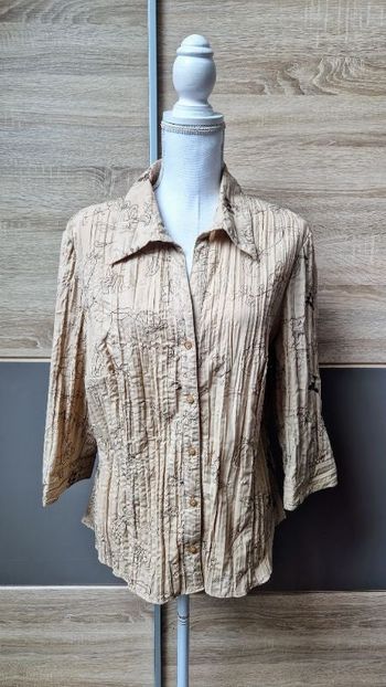 Chemisier manches 3/4