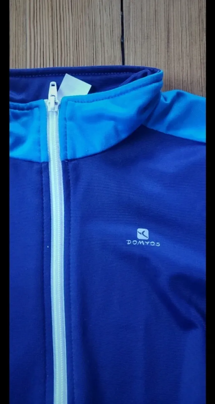 Veste de survetement sport garçon foot tennis running équitation rugby rentrée des classes école - photo numéro 4