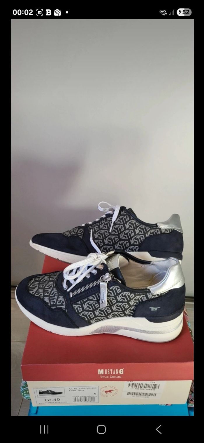 Baskets femme Mustang