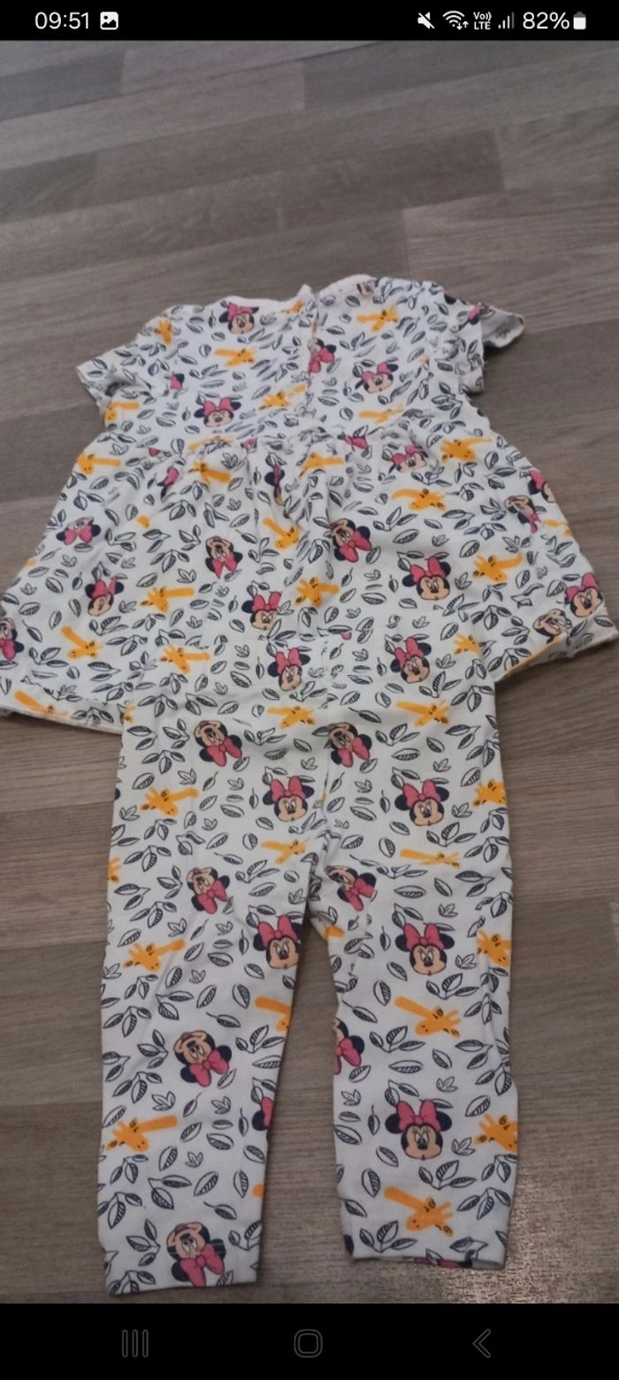 Ensemble minnie 2 pieces tunique leegins - photo numéro 4